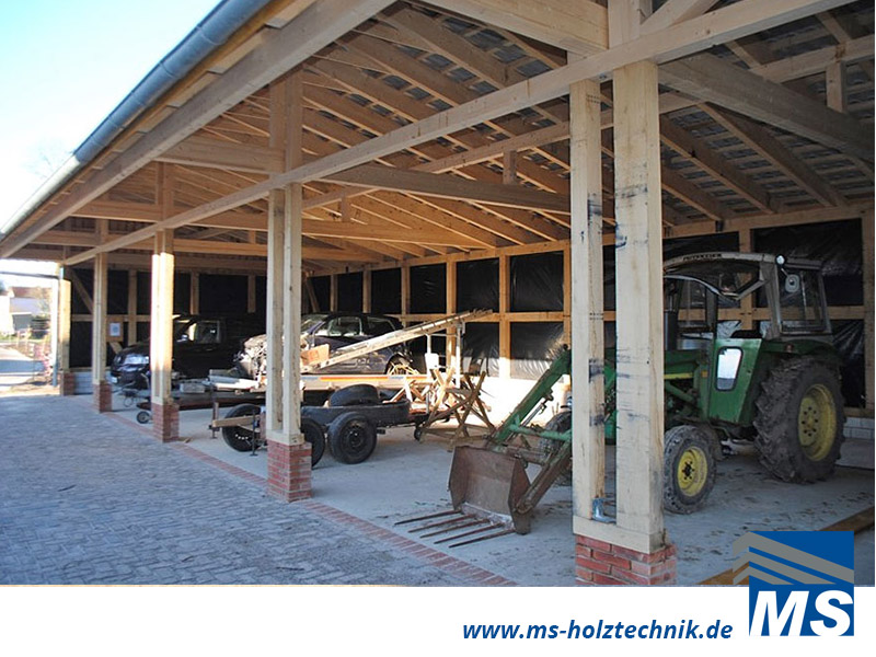 Remisen Bausatz für Selbstaufbau oder Montage durch MS Holztechnik - MS